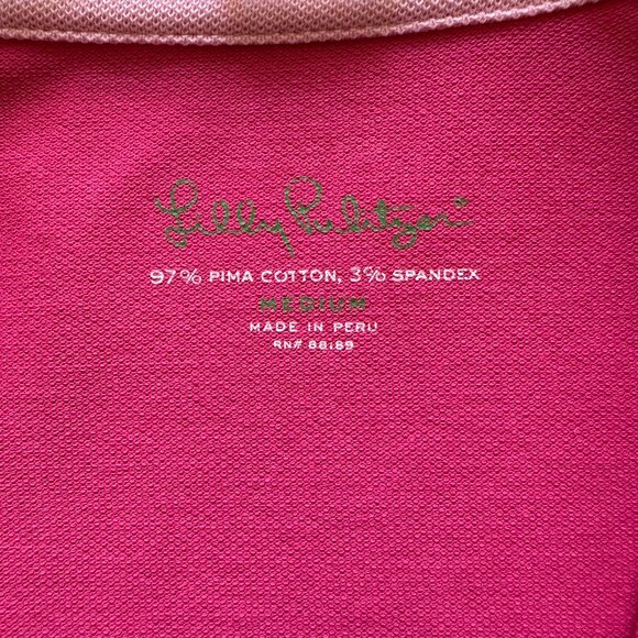 Lilly Pulitzer Classic Polo Style Shirt - Excellent Condition - Picture 3 of 4